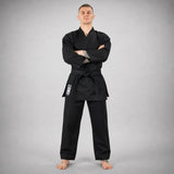 Black Bytomic Ronin Middleweight Karate Uniform Photoshoot 5