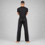 Black/White Bytomic Adult Double Stripe Contact Pants