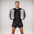Black/White Bytomic Axis V2 Curved Thai Pads at Bytomic Trade & Wholesale 1