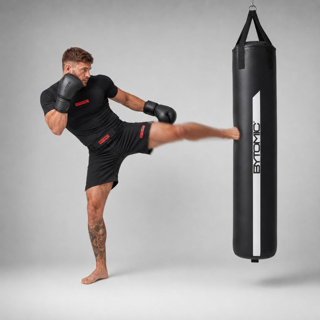 Black/White Bytomic Red Label 5ft Punch Bag
