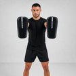 Black/White Bytomic Red Label Curved Thai Pads at Bytomic Trade & Wholesale