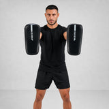 Black/White Bytomic Red Label Curved Thai Pads at Bytomic Trade & Wholesale