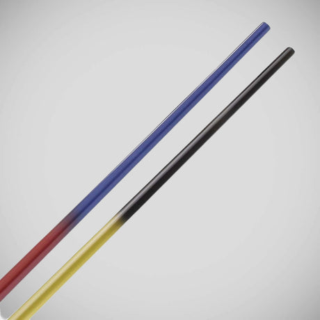 Blue/Red Bytomic 6ft Graphite 2 Piece Competition Bo Staff    at Bytomic Trade and Wholesale