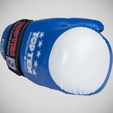 Blue Top Ten Open Hand Superfight ITF Gloves    at Bytomic Trade and Wholesale