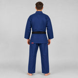Blue Bytomic Red Label V-Neck Adult Martial Arts Uniform