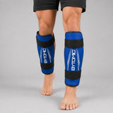 Blue/White Bytomic Axis V2 Shin Guards at Bytomic Trade & Wholesale 4