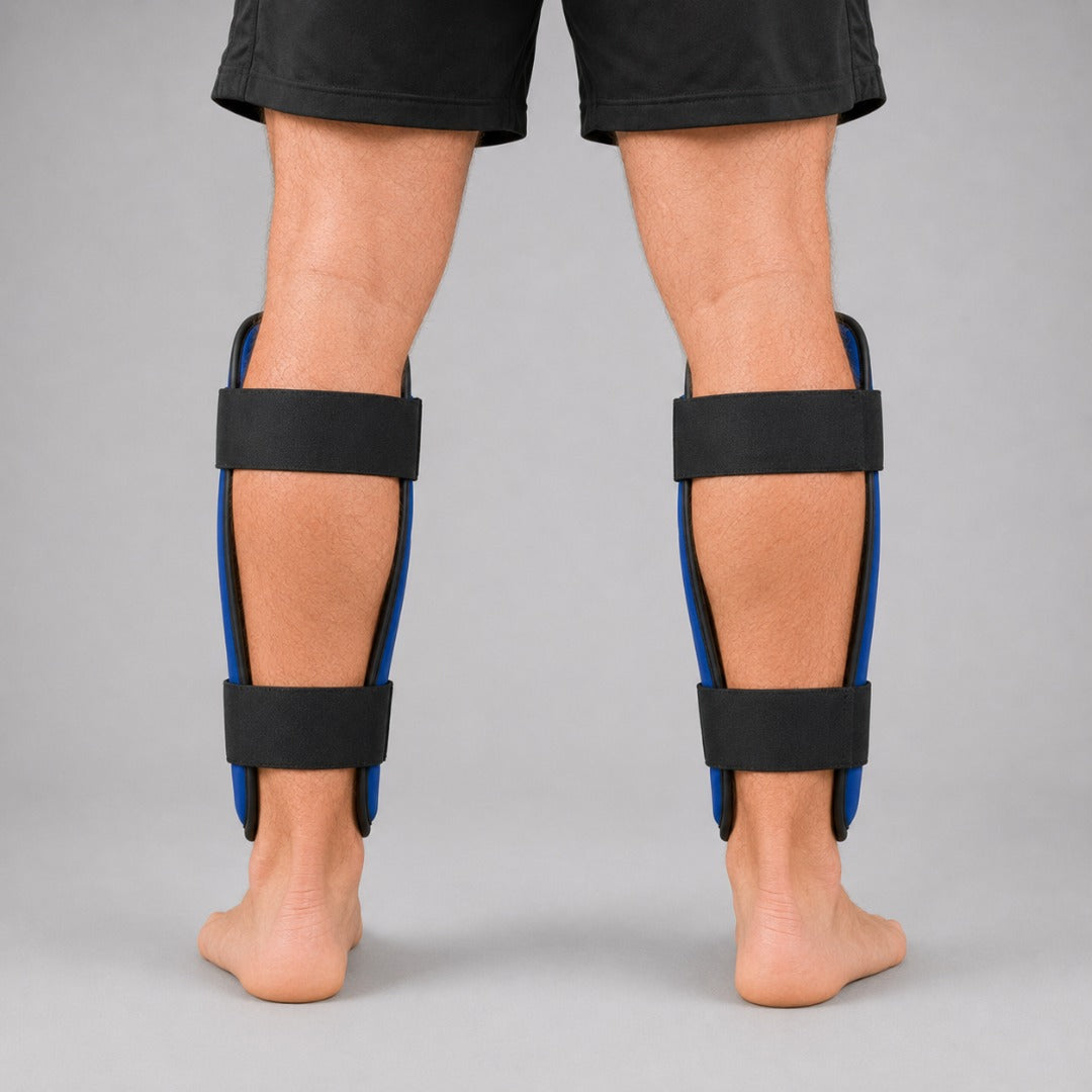 Blue/White Bytomic Axis V2 Shin Guards at Bytomic Trade & Wholesale 6