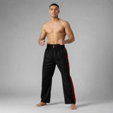 Bytomic Red Label Contact Pants with Stripe Black/Red