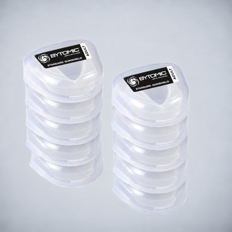 Clear Bytomic Gumshields Pack of 10 Adult at Bytomic Wholesale