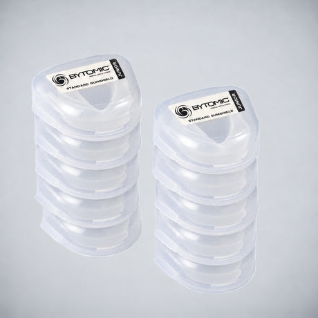 Clear Bytomic Gumshields Pack of 10 Junior at Bytomic Wholesale