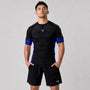 Fumetsu Competitor MK2 Short Sleeve Rash Guard Black/Blue