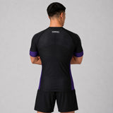 Fumetsu Competitor MK2 Short Sleeve Rash Guard Black/Purple