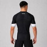 Fumetsu Competitor MK2 Short Sleeve Rash Guard Black/White