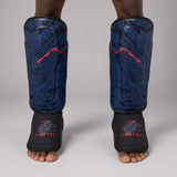 Fumetsu Dragon Slayer Shin Guards Blue/Black/Red at Bytomic Trade & Wholesale 1