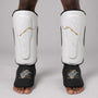 Fumetsu Dragon Slayer Shin Guards White/Black/Gold