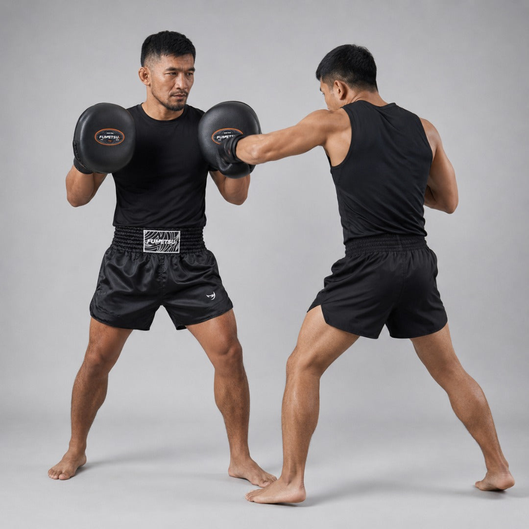 Fumetsu FMT1 Air Thai Focus Pads Black Lifestyle 2