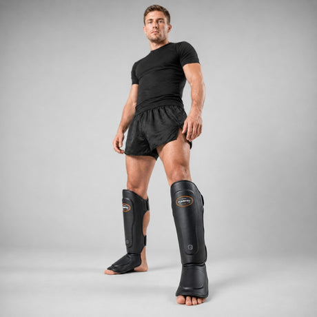 Fumestu FMT1 Thai Shin Guards Black at Bytomic Trade 2
