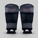Fumetsu Dragon Slayer Shin Guards Blue/Black/Red at Bytomic Trade and Wholesale