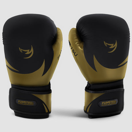 Fumetsu Ghost S3 Boxing Gloves Black/Gold at Bytomic Trade and Wholesale