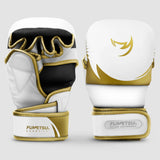 Fumetsu Ghost S3 MMA Sparring Gloves White/Gold at Bytomic Trade and Wholesale