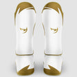 Fumetsu Ghost S3 Thai Shin Guards White/Gold at Bytomic Trade and Wholesale