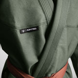 Fumetsu Nexus Womens BJJ Gi Khaki at Bytomic Trade and Wholesale