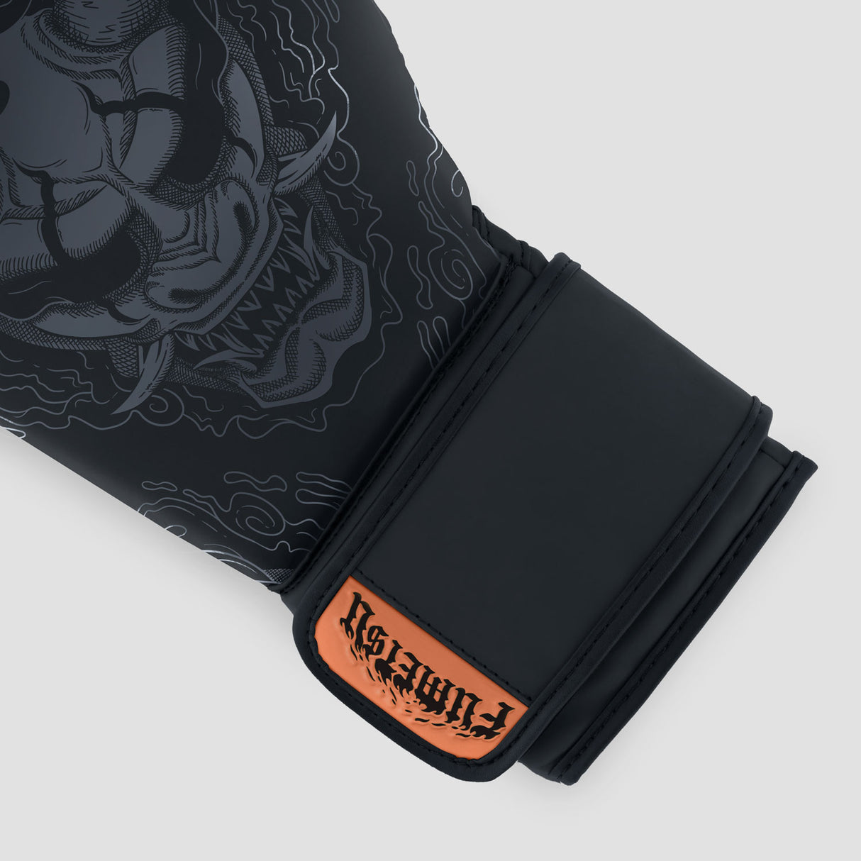Fumetsu Oni Boxing Gloves Black/Grey/Bronze at Bytomic Trade and Wholesale