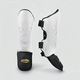Fumetsu Oni Shin Guards White/Black/Gold at Bytomic Trade and Wholesale
