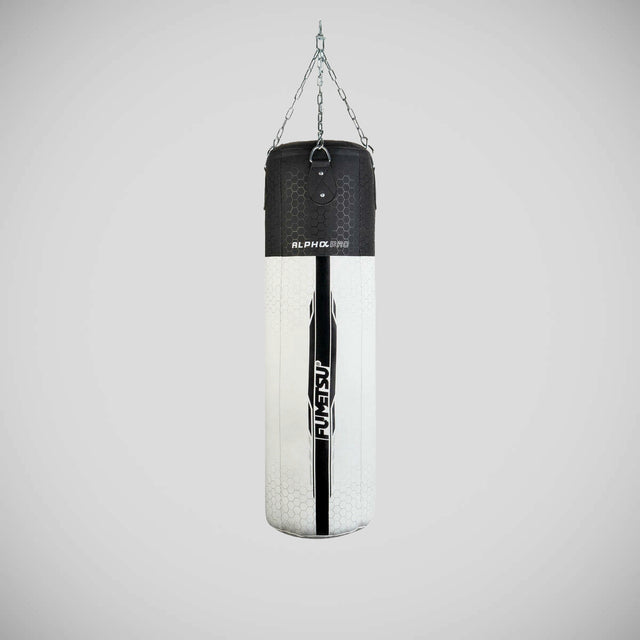 Fumetsu Alpha Pro 4ft Punch Bag White/Black    at Bytomic Trade and Wholesale