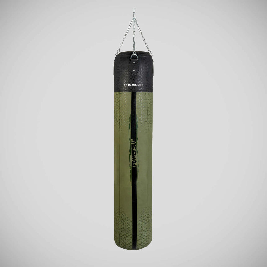 Fumetsu Alpha Pro 6ft Punch Bag Olive Green/Black    at Bytomic Trade and Wholesale