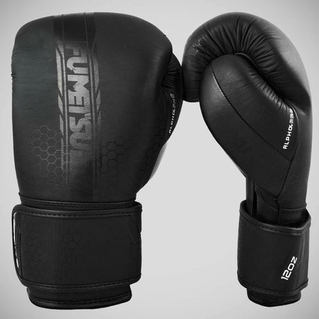 Fumetsu Alpha Pro Boxing Gloves Black/Black    at Bytomic Trade and Wholesale