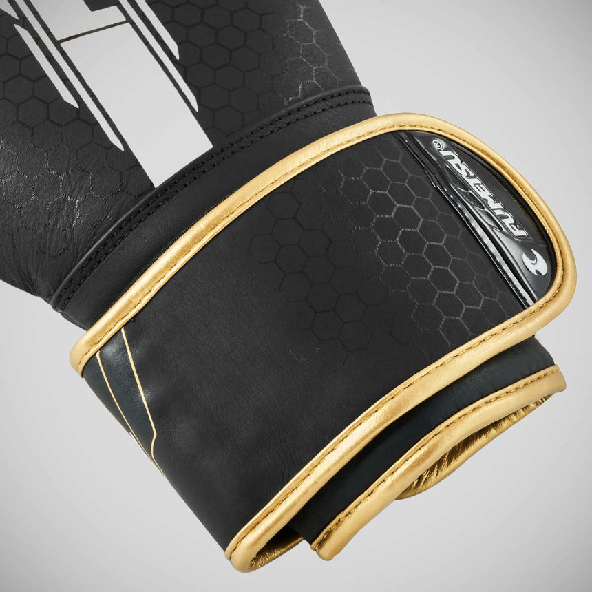 Fumetsu Alpha Pro Boxing Gloves Black/Gold    at Bytomic Trade and Wholesale