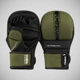 Fumetsu Alpha Pro MMA Sparring Gloves Olive Green/Black    at Bytomic Trade and Wholesale