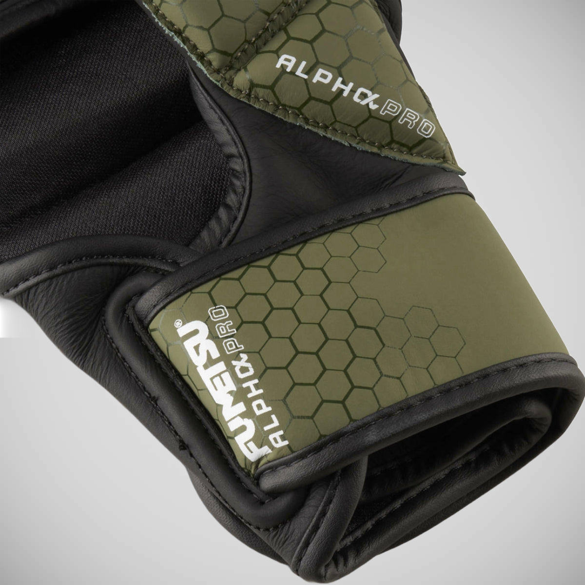 Fumetsu Alpha Pro MMA Sparring Gloves Olive Green/Black    at Bytomic Trade and Wholesale