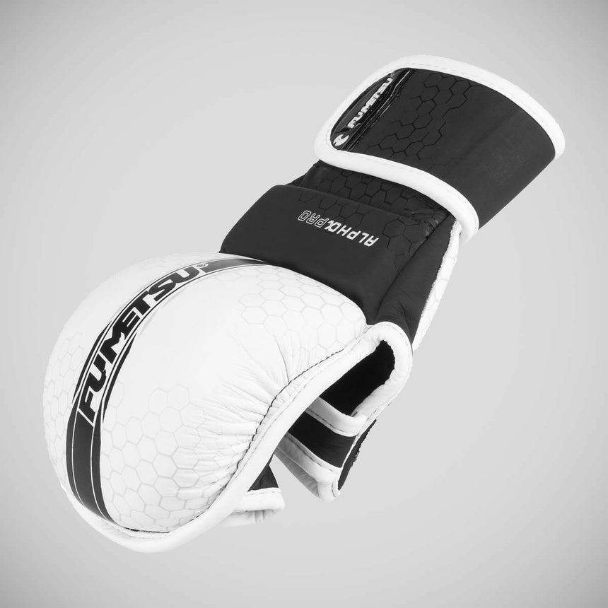 Fumetsu Alpha Pro MMA Sparring Gloves White/Black    at Bytomic Trade and Wholesale