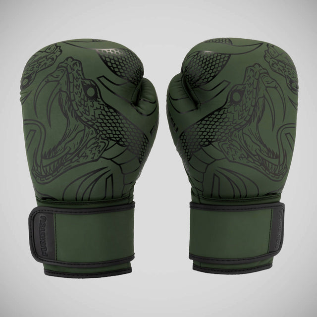 Fumetsu Anaconda Boxing Gloves Khaki/Black    at Bytomic Trade and Wholesale