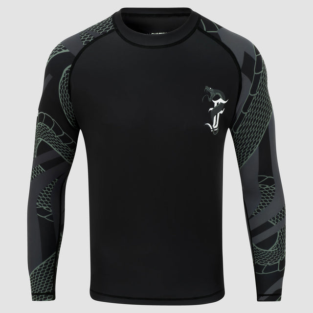 Fumetsu Anaconda Long Sleeve Rash Guard Black/Khaki    at Bytomic Trade and Wholesale