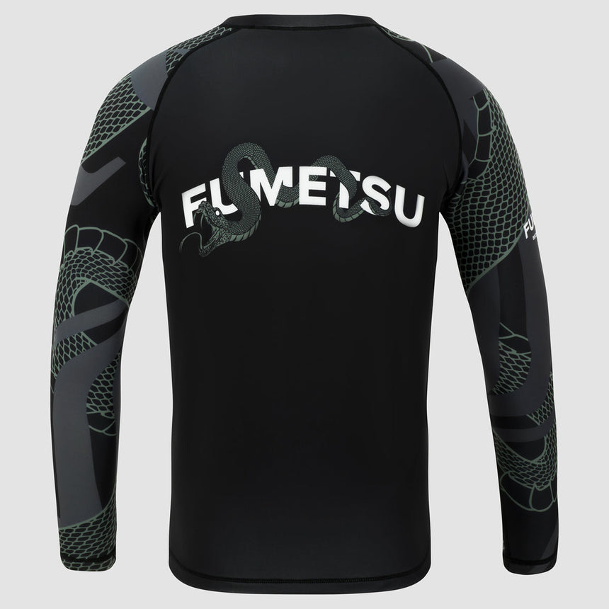 Fumetsu Anaconda Long Sleeve Rash Guard Black/Khaki    at Bytomic Trade and Wholesale