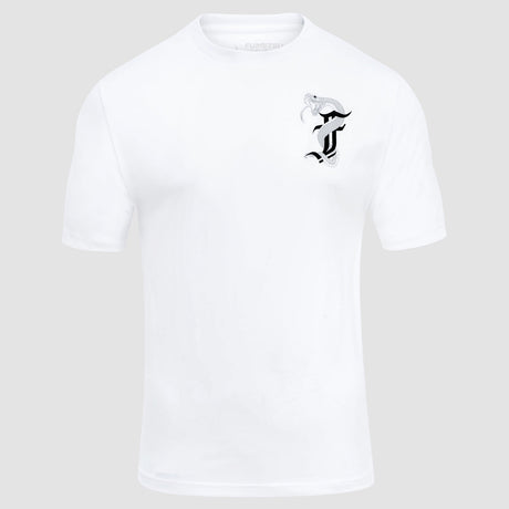 White Fumetsu Anaconda T-Shirt    at Bytomic Trade and Wholesale