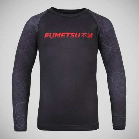 Fumetsu Arc Kids Long Sleeve Rash Guard Black    at Bytomic Trade and Wholesale