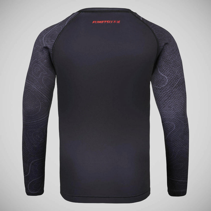 Fumetsu Arc Kids Long Sleeve Rash Guard Black    at Bytomic Trade and Wholesale