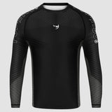 Fumetsu Competitor MK2 Long Sleeve Rash Guard Black/Black    at Bytomic Trade and Wholesale