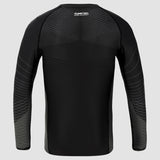 Fumetsu Competitor MK2 Long Sleeve Rash Guard Black/Black    at Bytomic Trade and Wholesale