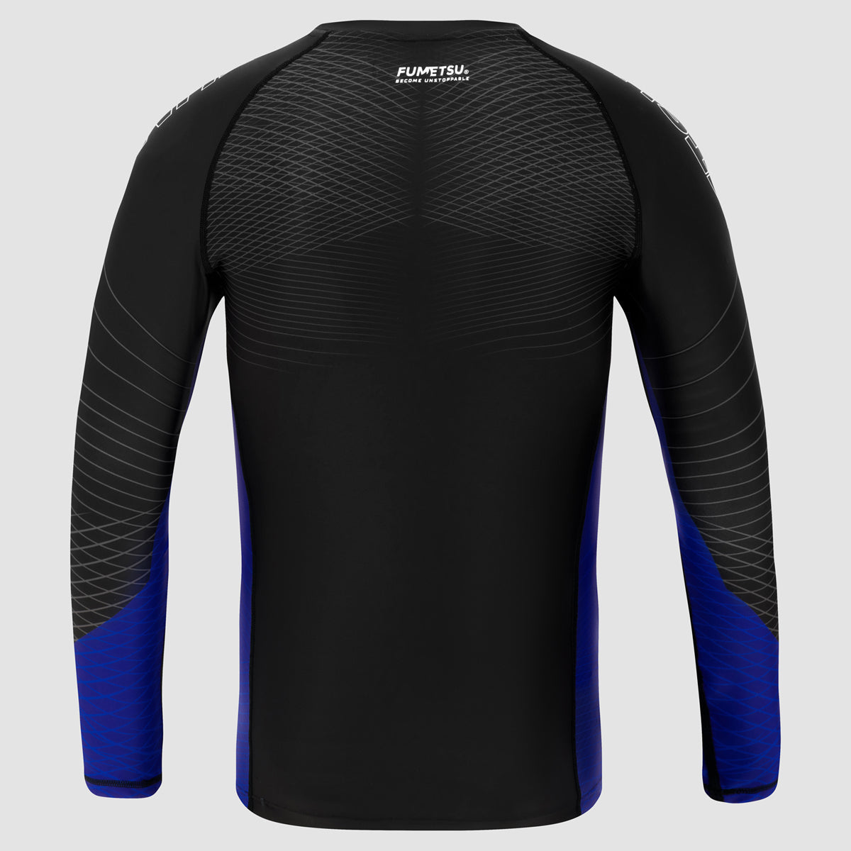 Fumetsu Competitor MK2 Long Sleeve Rash Guard Black/Blue    at Bytomic Trade and Wholesale