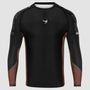 Fumetsu Competitor MK2 Long Sleeve Rash Guard Black/Brown