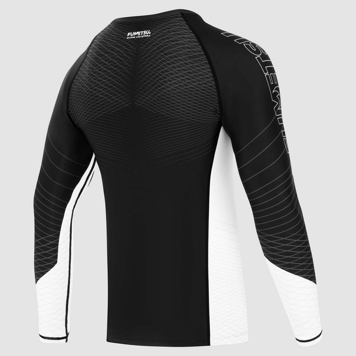 Fumetsu Competitor MK2 Long Sleeve Rash Guard Black/White    at Bytomic Trade and Wholesale