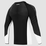 Fumetsu Competitor MK2 Long Sleeve Rash Guard Black/White    at Bytomic Trade and Wholesale