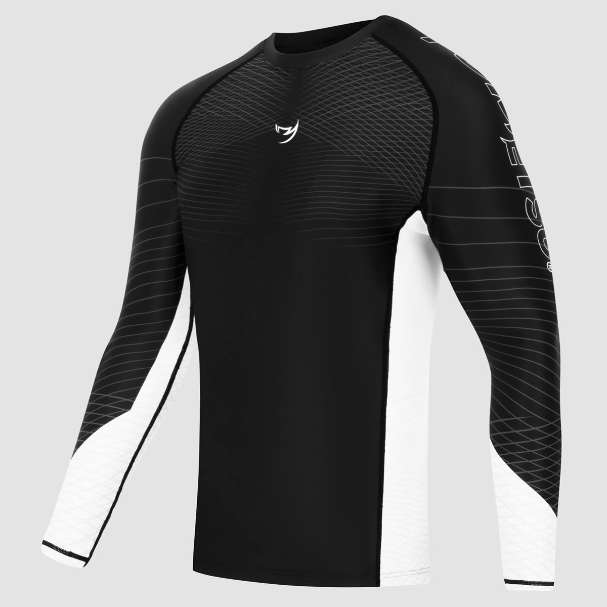 Fumetsu Competitor MK2 Long Sleeve Rash Guard Black/White    at Bytomic Trade and Wholesale