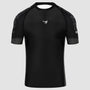 Fumetsu Competitor MK2 Short Sleeve Rash Guard Black/Black