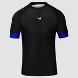 Fumetsu Competitor MK2 Short Sleeve Rash Guard Black/Blue    at Bytomic Trade and Wholesale